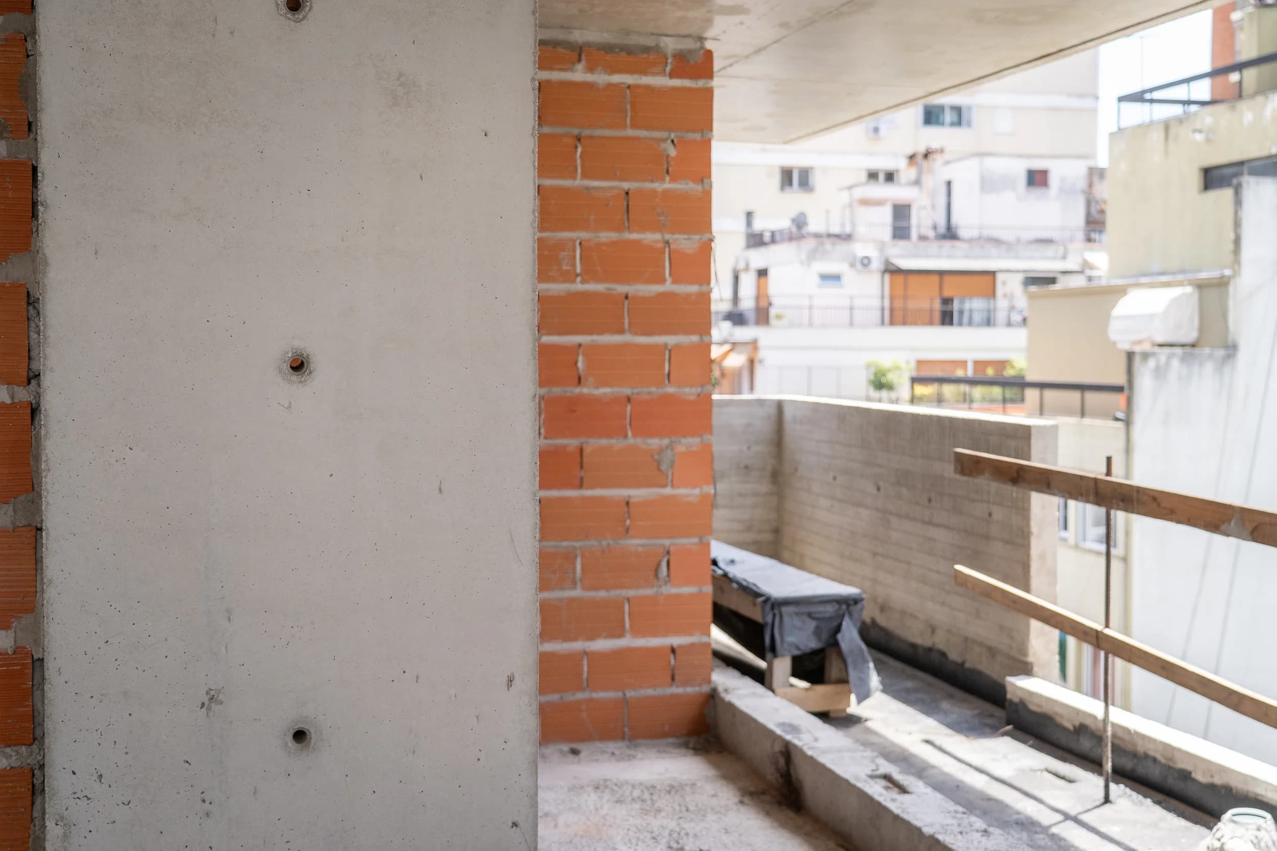 Obra de albañilería de BD Constructora